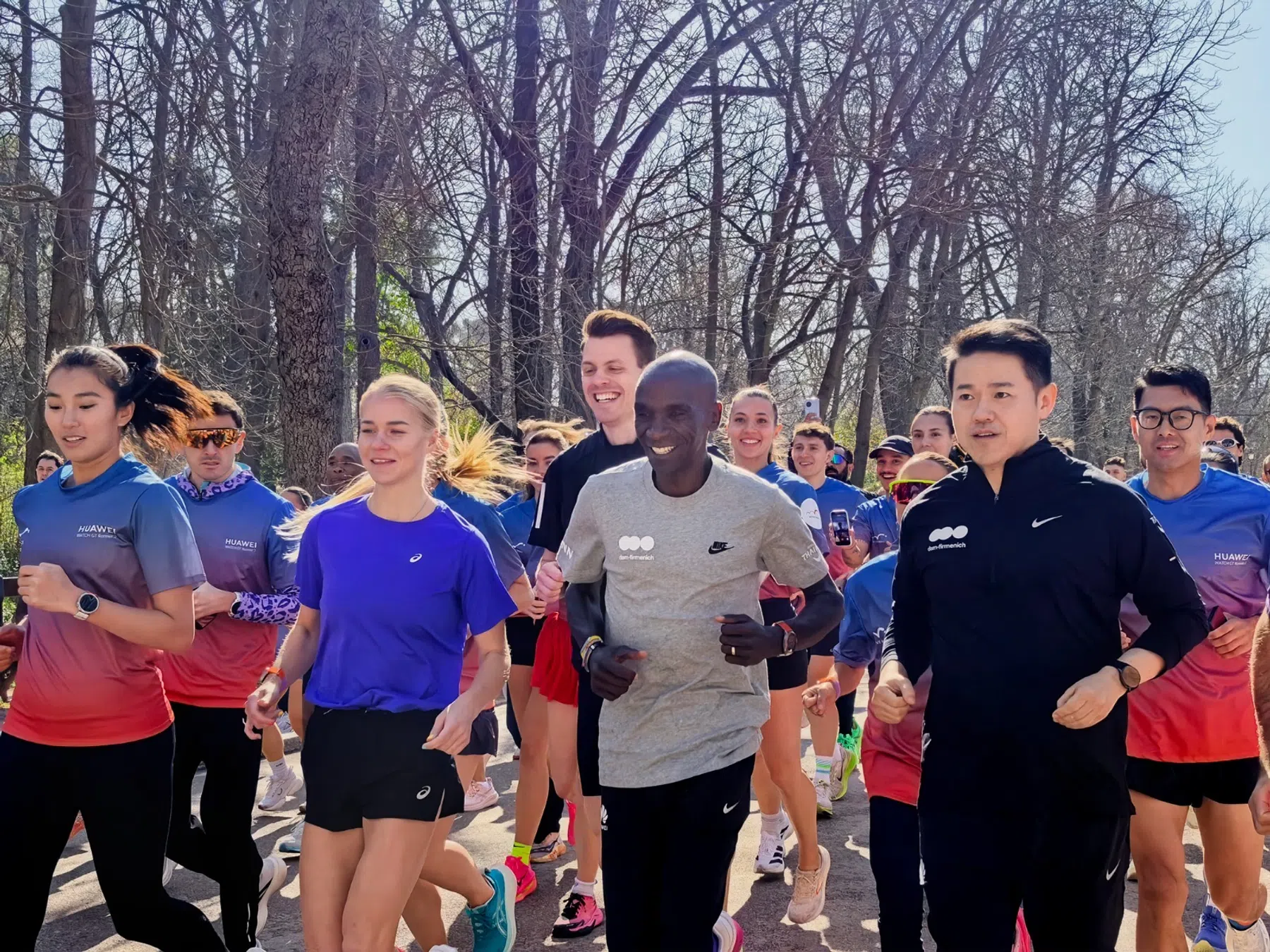 Eliud Kipchoge in Madrid